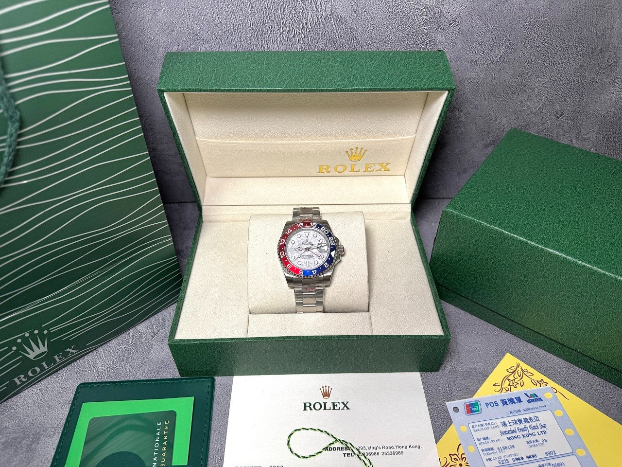 롤렉스-시계-국내배송 GMT 마스터2 메테오라이트 40mm
