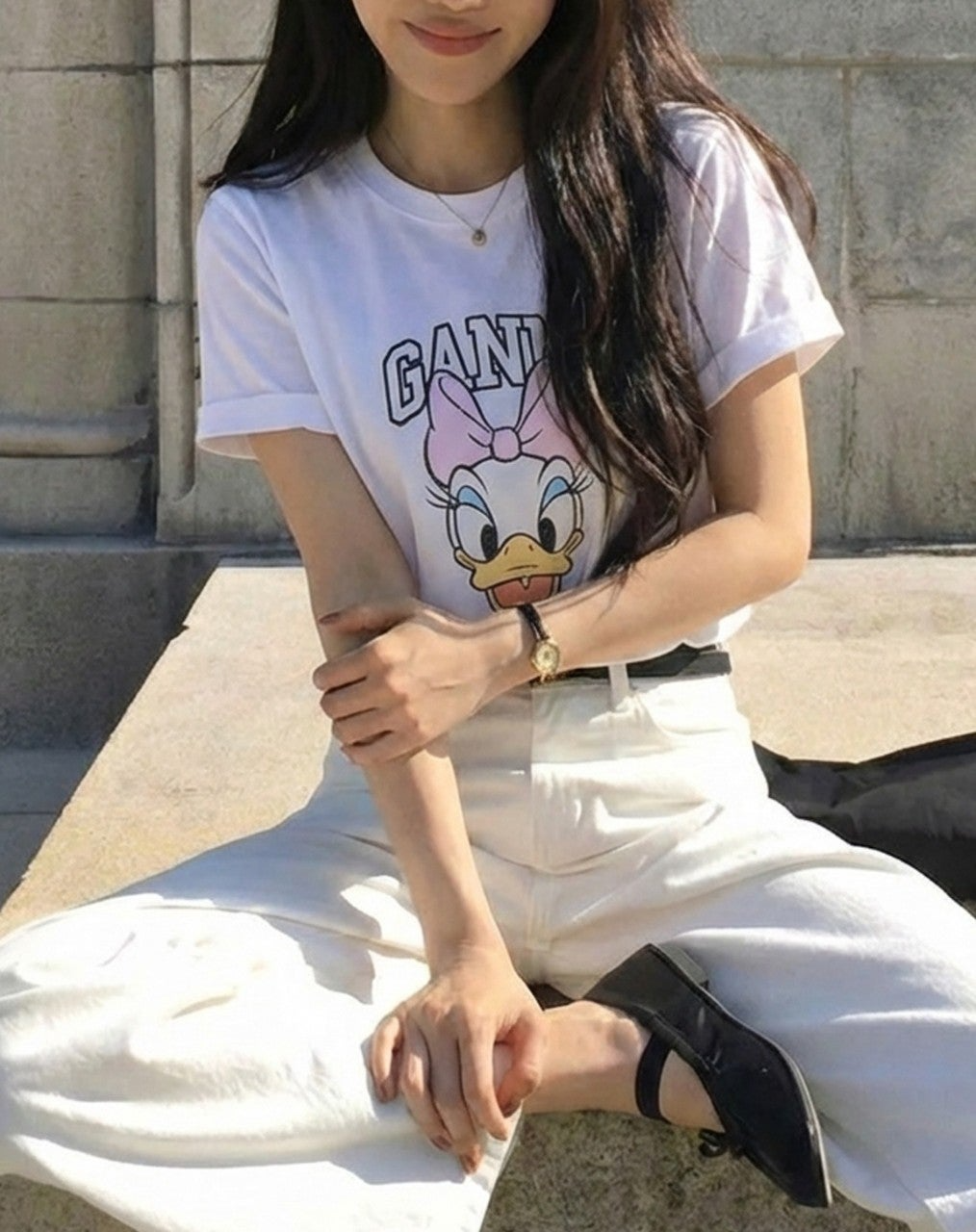 가니-상의-국내배송 도널드 티셔츠