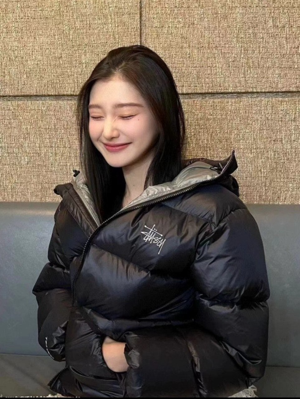 스투시-상의-국내배송 마이크로 립스타 푸퍼 다운파카