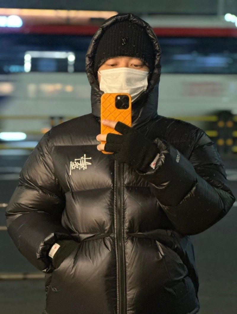 스투시-상의-국내배송 마이크로 립스타 푸퍼 다운파카