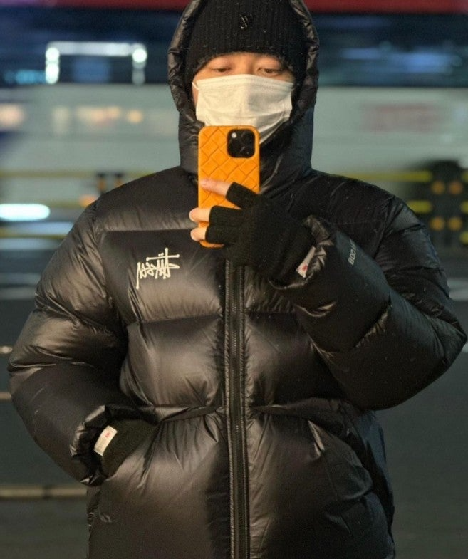 스투시-상의-국내배송 마이크로 립스타 푸퍼 다운파카