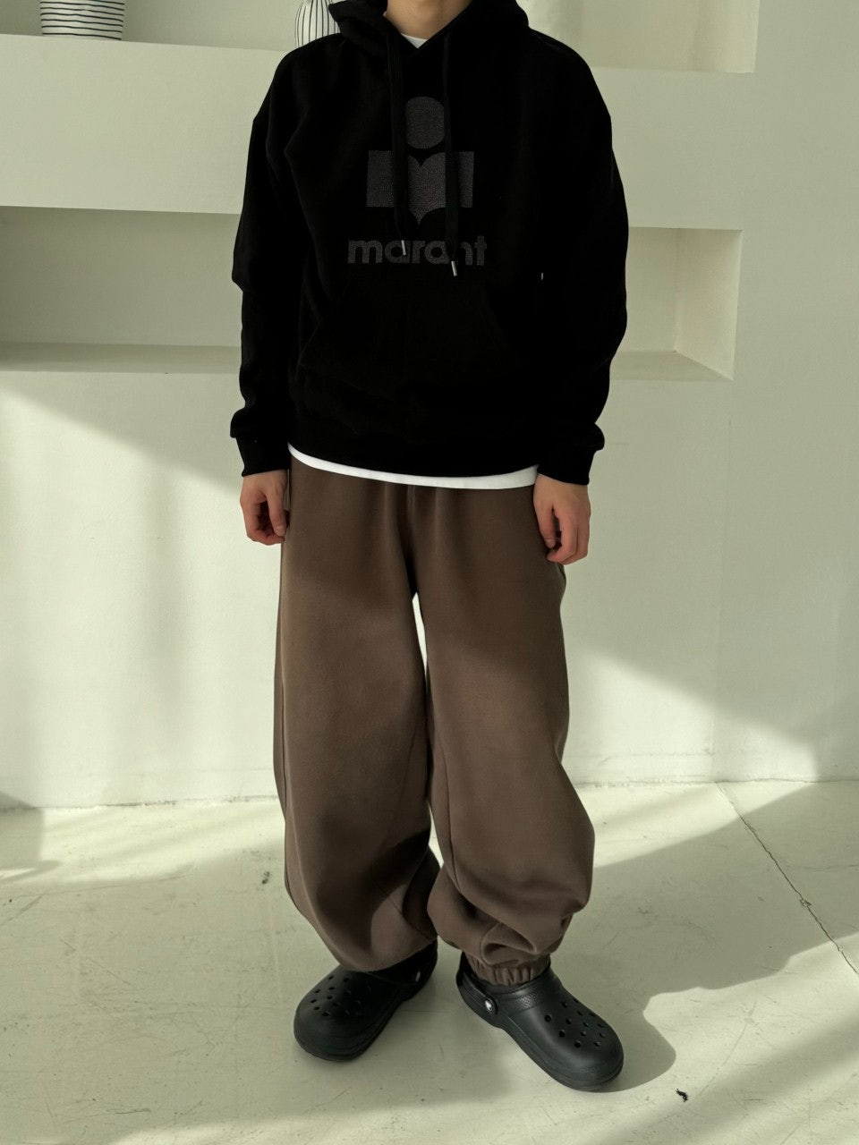 이자벨마랑-상의-국내배송 만셀 글리터 후드 (기모)