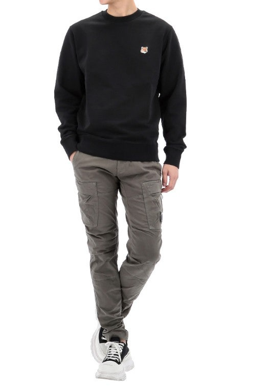 메종키츠네-상의-국내배송 폭스헤드 맨투맨
