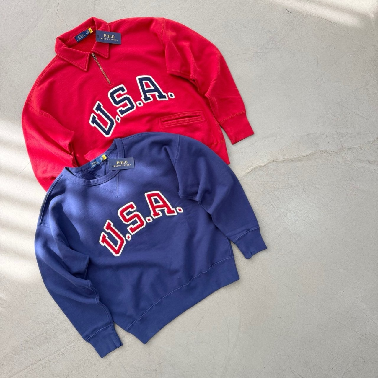 폴로랄프로렌-상의-국내배송 빈티지 USA 스웨트셔츠