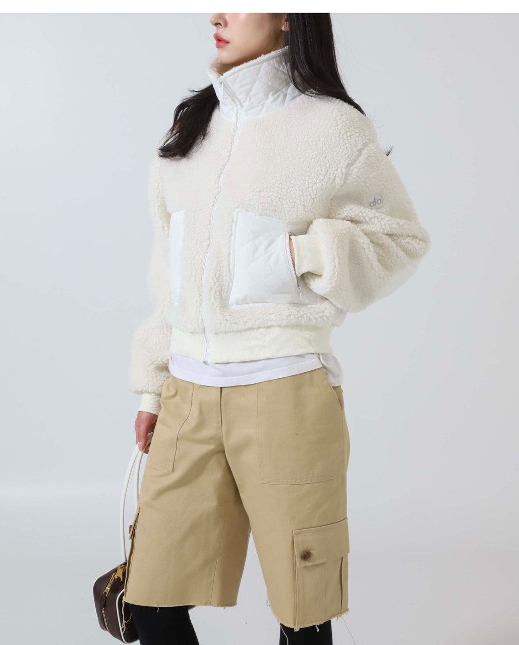 알로-상의-국내배송 셰르파 엣지 탑 재킷 -화이트-
