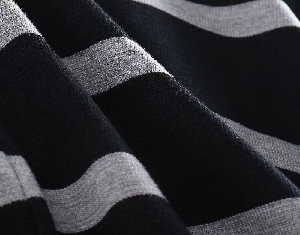 브루넬로쿠치넬리-상의-국내배송 스트라이프 케이블 양모라운드