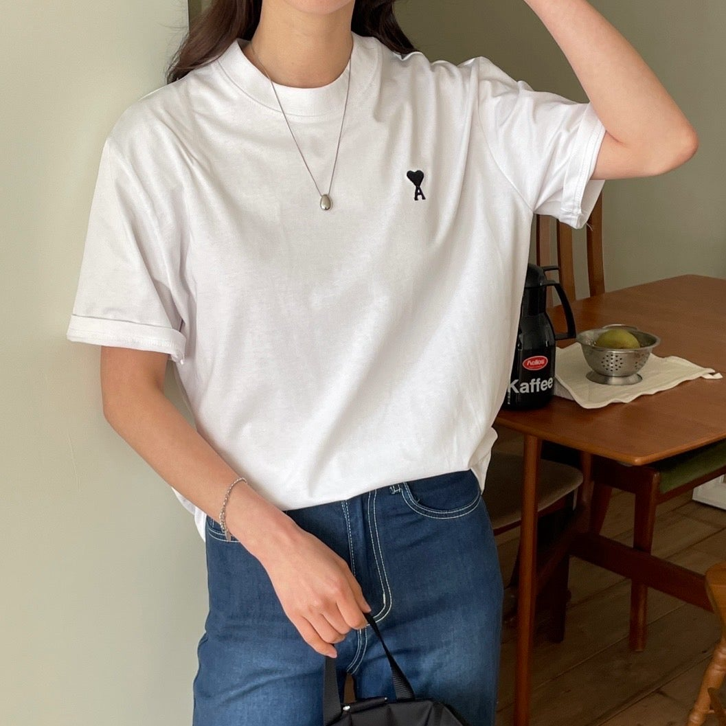 아디다스-상의-국내배송 뉴시즌 드 꾀흐 반팔 티셔츠