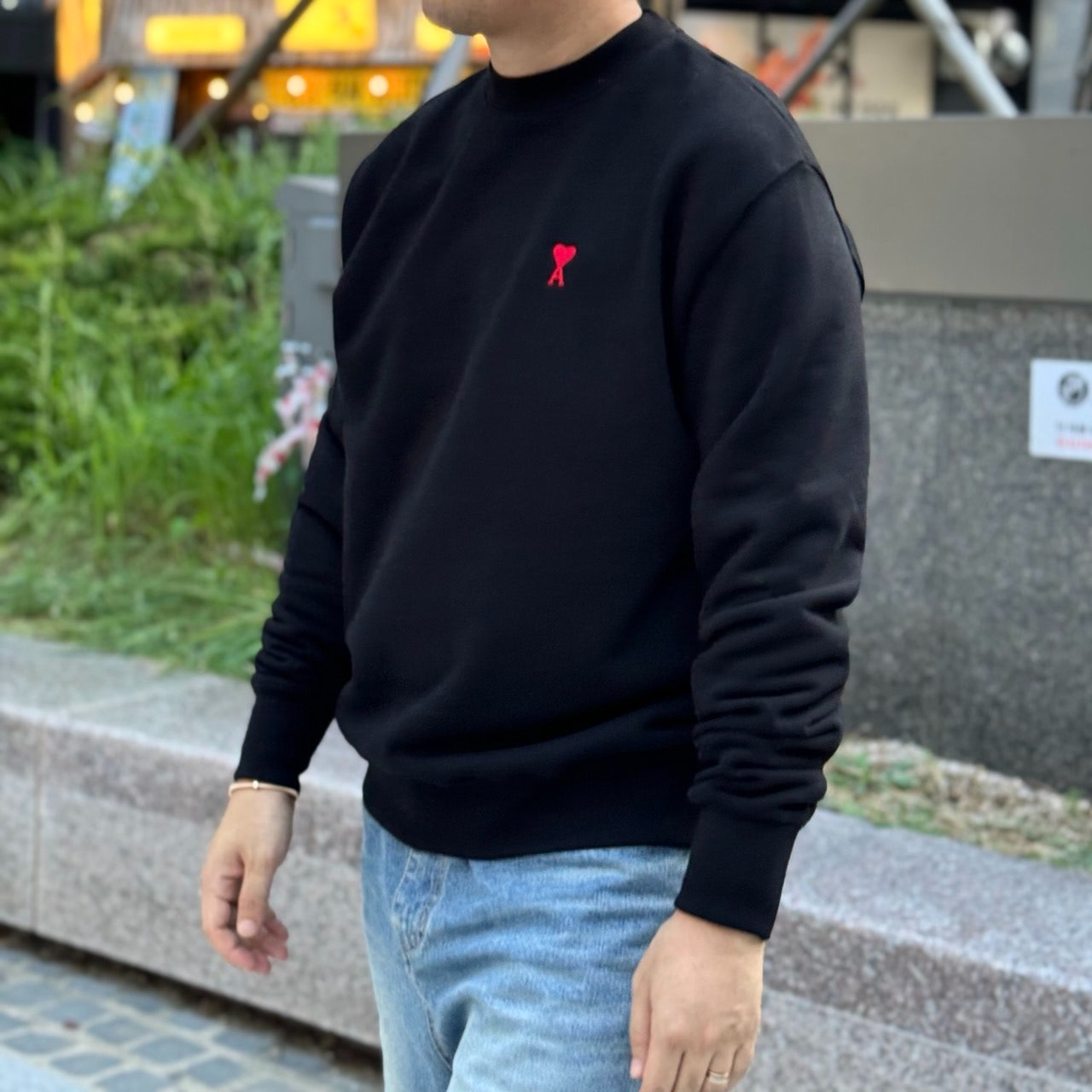 아디다스-상의-국내배송 레드 드 꾀흐 스웨트 셔츠