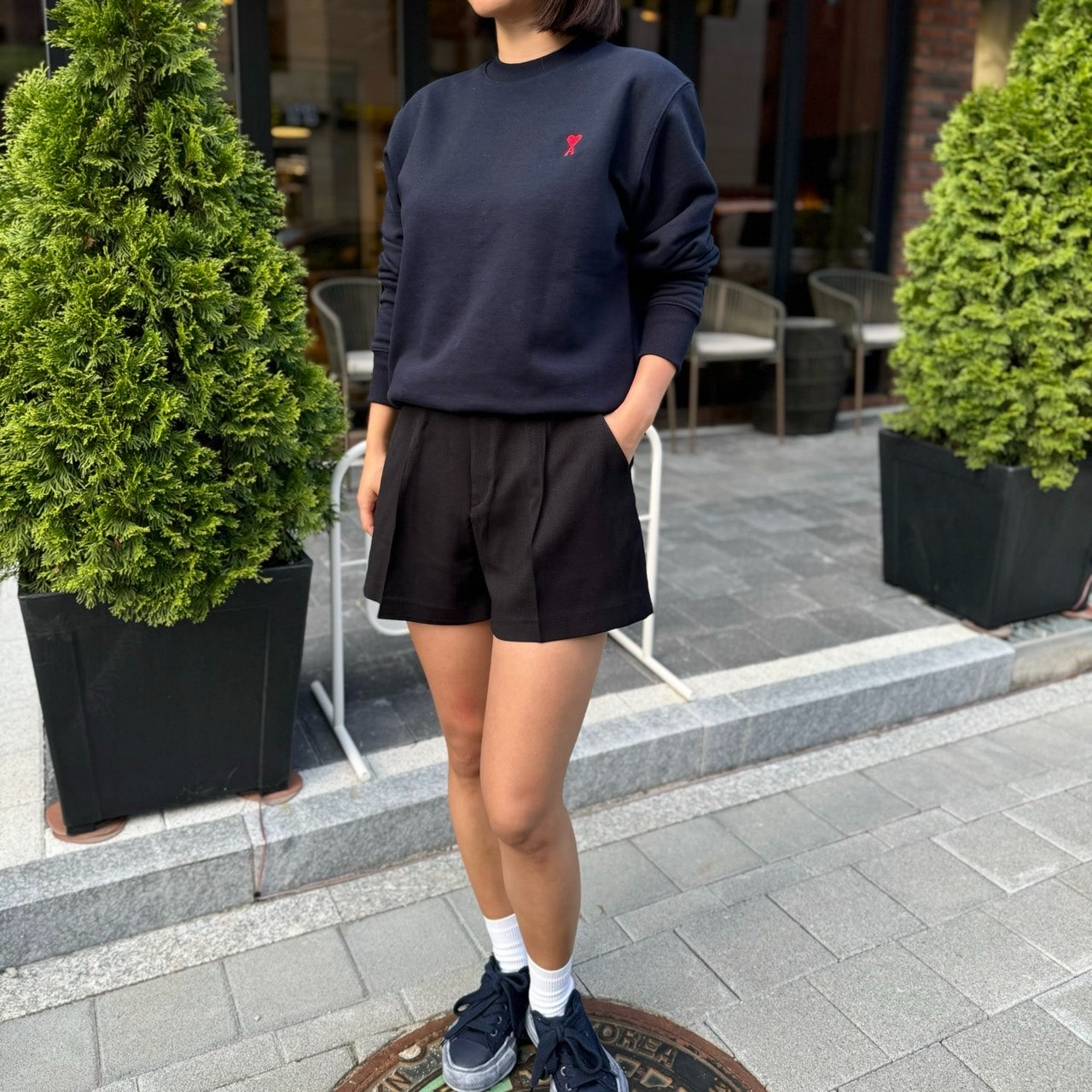 아디다스-상의-국내배송 레드 드 꾀흐 스웨트 셔츠