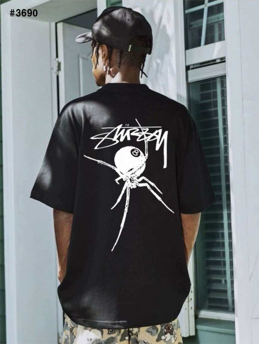 스투시-상의-국내배송 아라크니드 스파이더 수입 반팔티셔츠
