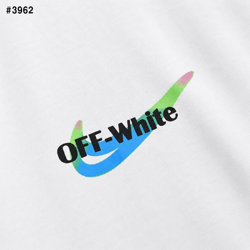 오프화이트-상의-국내배송 그라베이션 에로우 반팔티