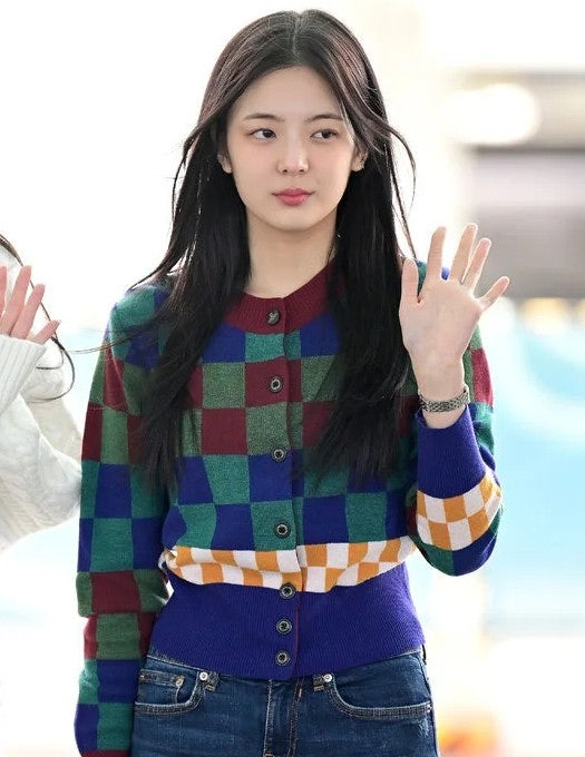 비비안웨스트우드-상의-국내배송 웨스트우드 멀티 컬러 체크 가디건