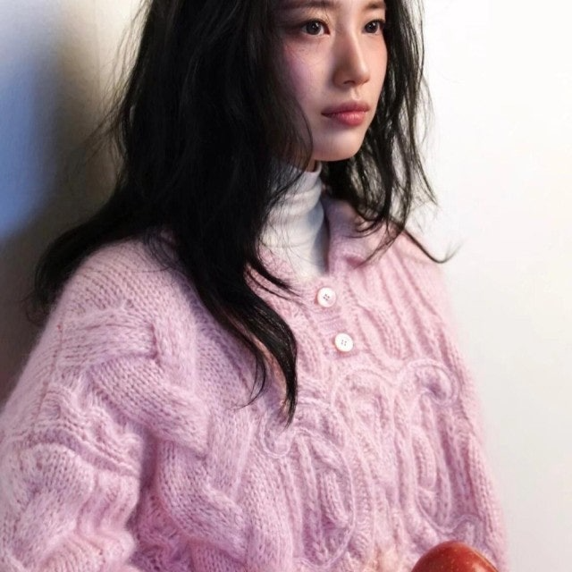 셀린느-상의-국내배송 케이블 폴로 니트 스웨터