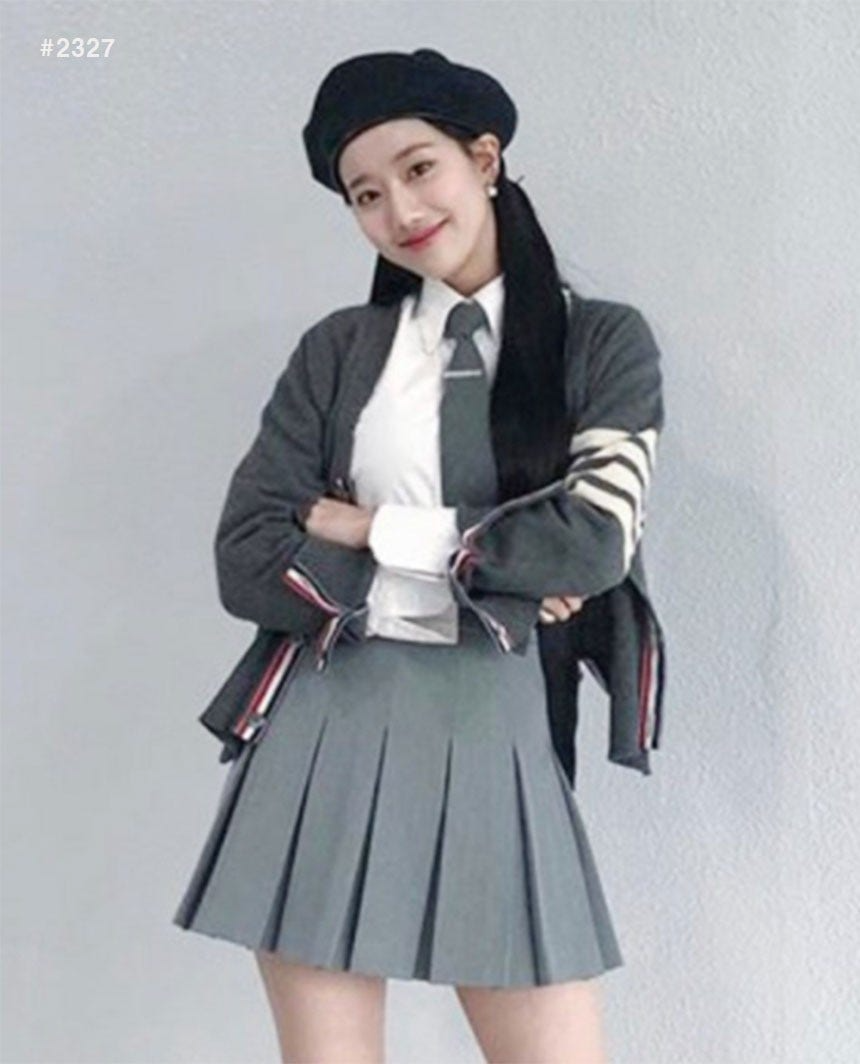 톰브라운-상의-국내배송 밀라노 스티치 사선 가디건