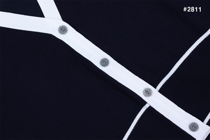 톰브라운-상의-국내배송 밀라노 클래식 4바 브이넥 여성 가디건