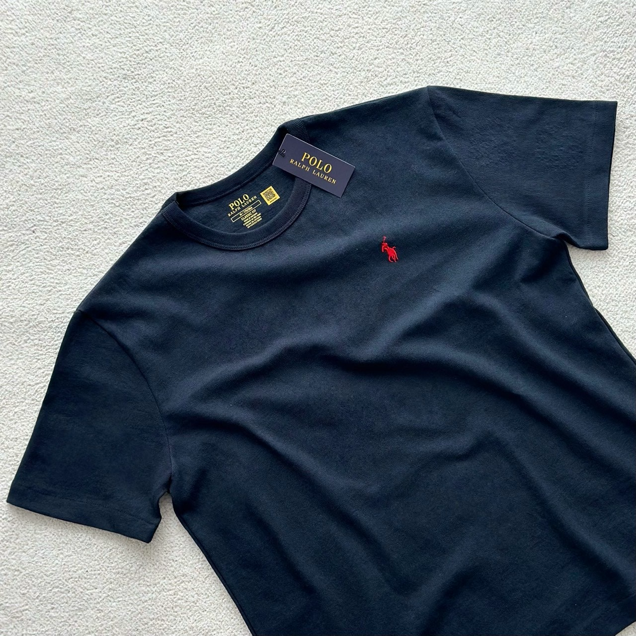 폴로랄프로렌-상의-국내배송 헤비웨이트 클래식 핏 저지 반팔