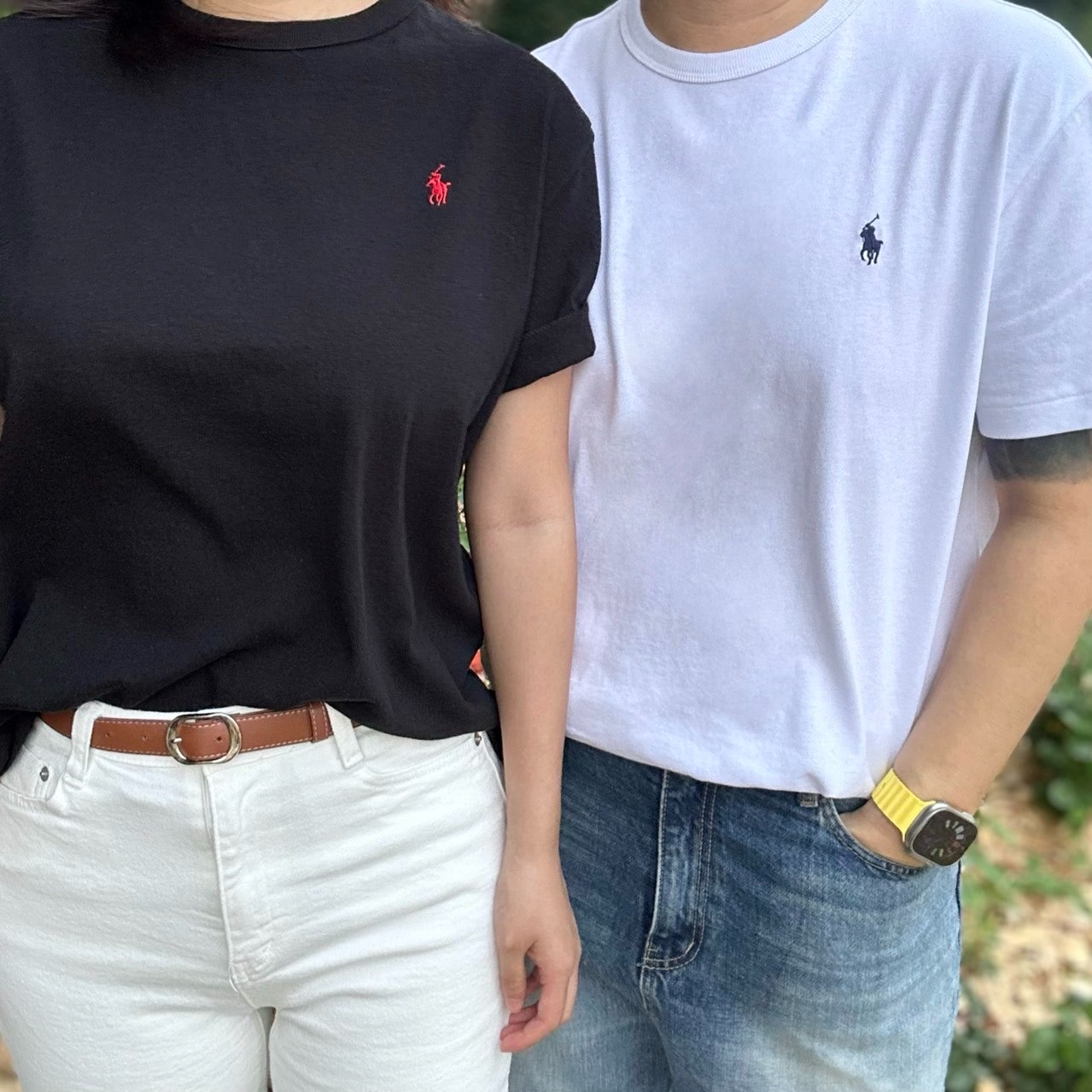 폴로랄프로렌-상의-국내배송 헤비웨이트 클래식 핏 저지 반팔