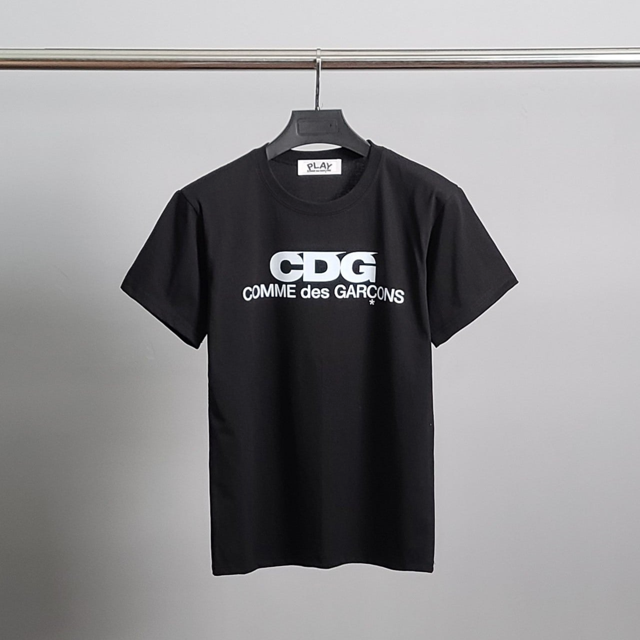 꼼데가르송-상의-국내배송 CDG 코튼 반팔티