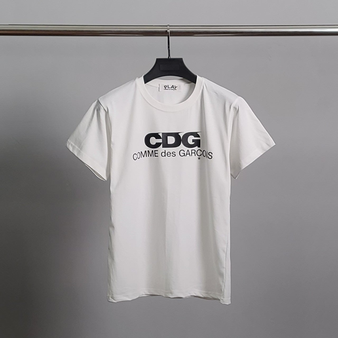 꼼데가르송-상의-국내배송 CDG 코튼 반팔티