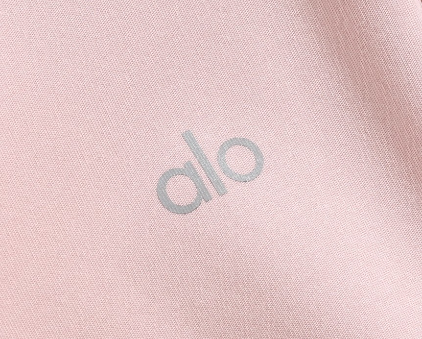 알로-세트-국내배송 아콜레이드 풀집업후디 & 반팔 팬츠 SET -핑크