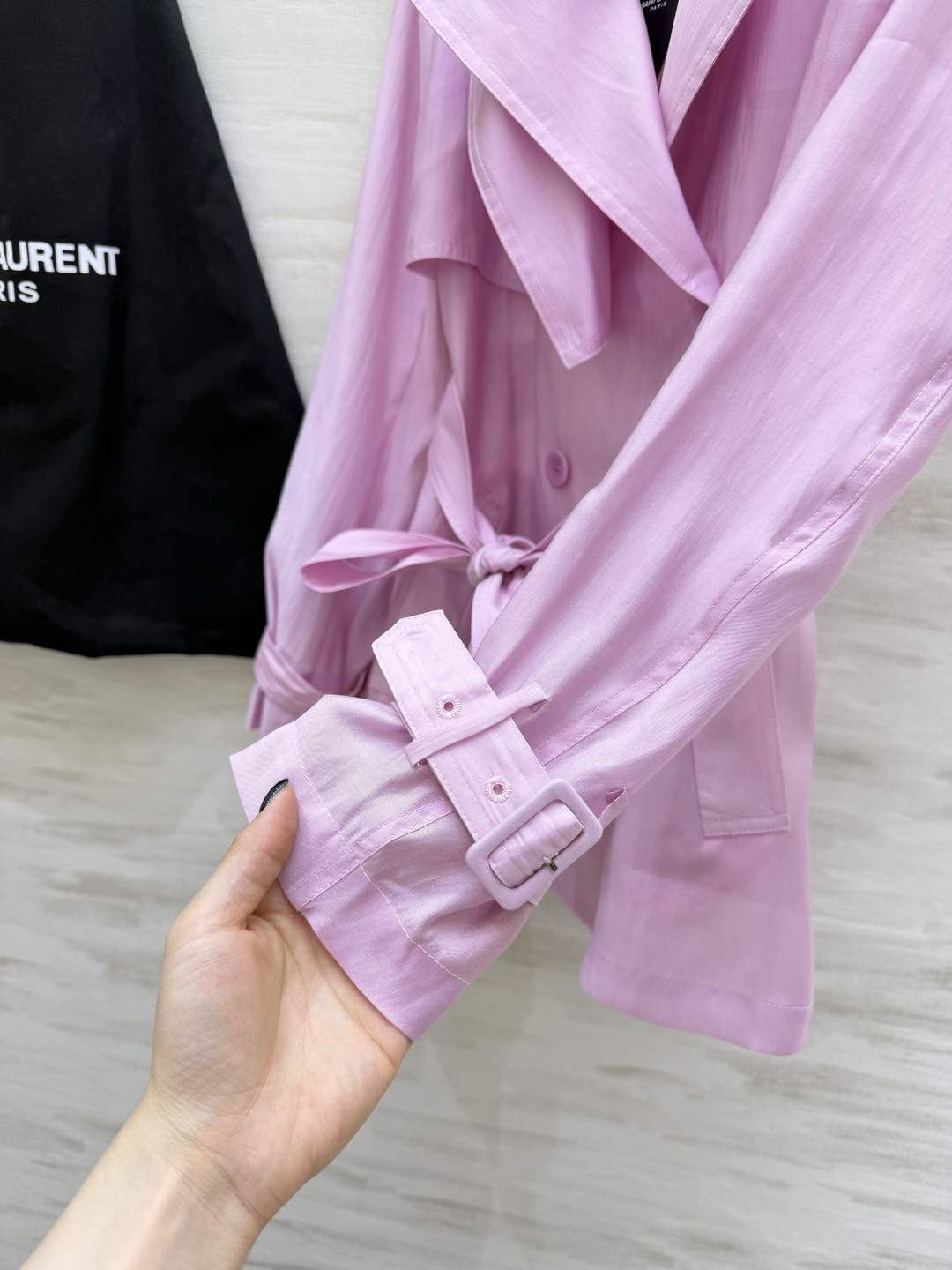 생로랑-상의-해외배송 여름 트렌치 자켓(3color)