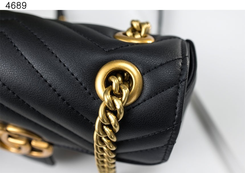 구찌-가방-국내배송 GG 마몽 마틀라세 스몰 숄더백
