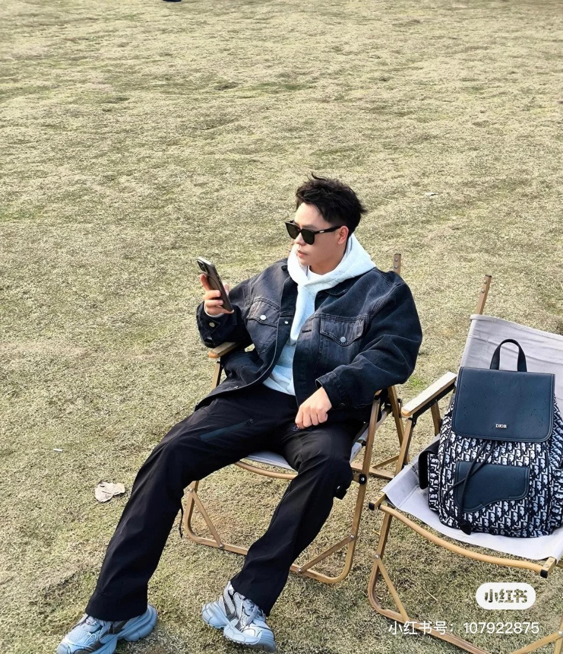 디올-가방-국내배송 오블리크 자카드 백팩