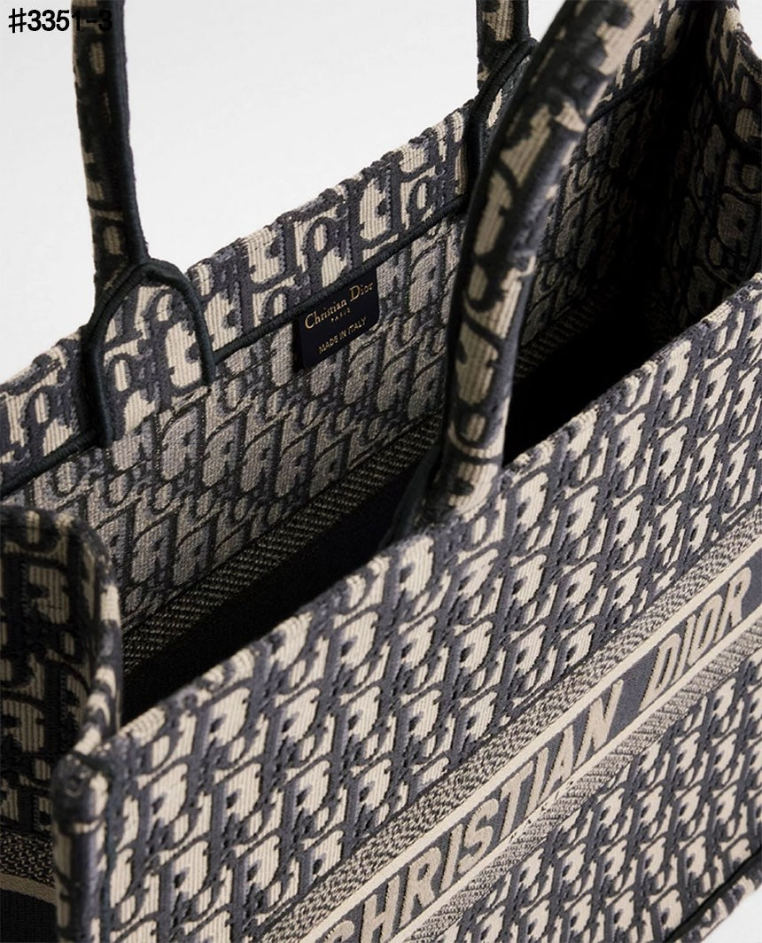 디올-가방-국내배송 Book Tote 백 오블리크 블루