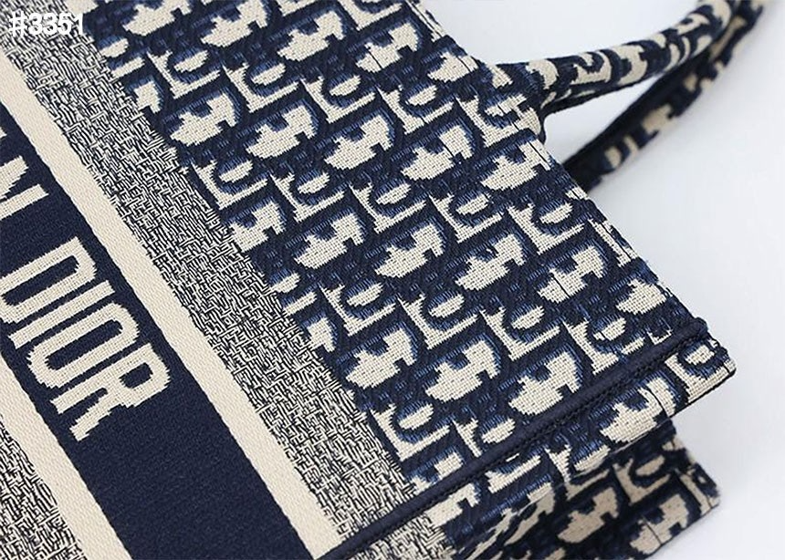 디올-가방-국내배송 Book Tote 백 오블리크 블루