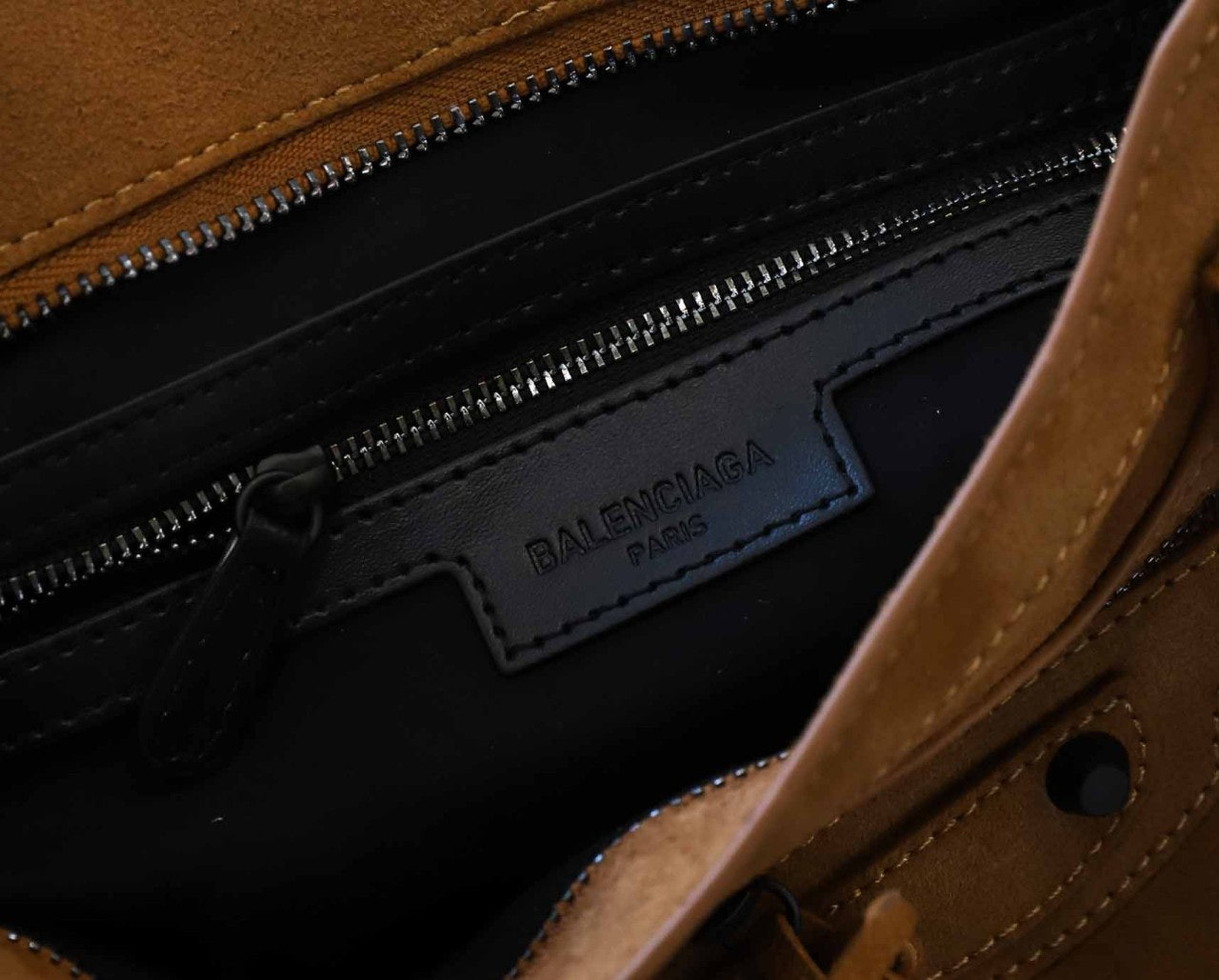 발렌시아가-가방-국내배송 르 시티 백 - 스몰 카멜