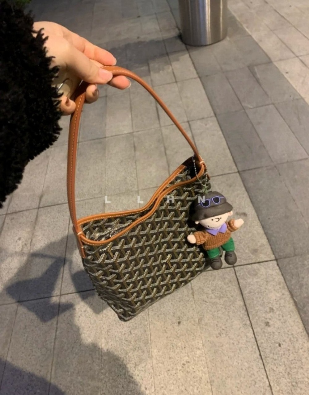 고야드-가방-국내배송 보헴 호보백 미니 콤비