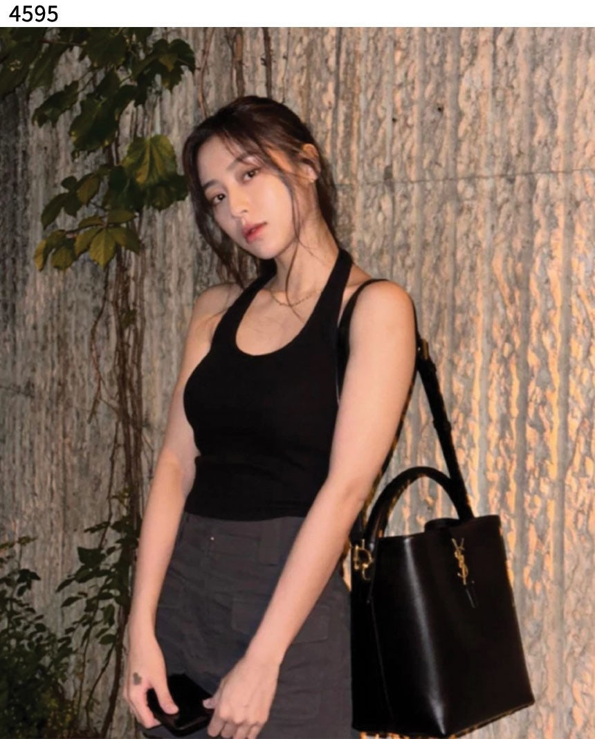 생로랑-가방-국내배송 유광 가죽 소재의 LE 37 라지