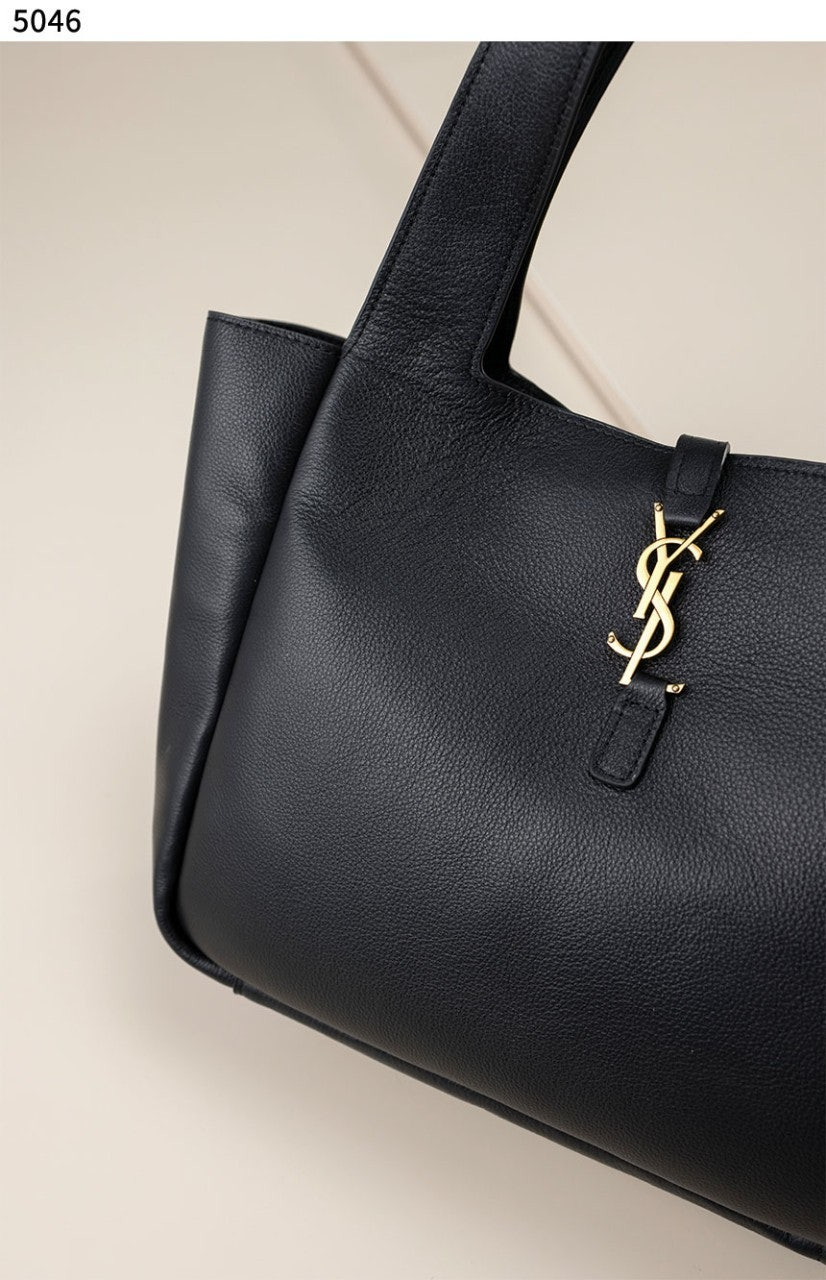 생로랑-가방-국내배송 BEA TOTE IN GRAINED LEATHER 미디엄백