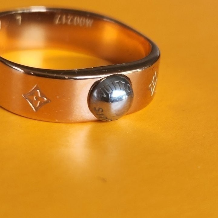 루이비통-반지-국내배송 나노그램 반지 로즈골드