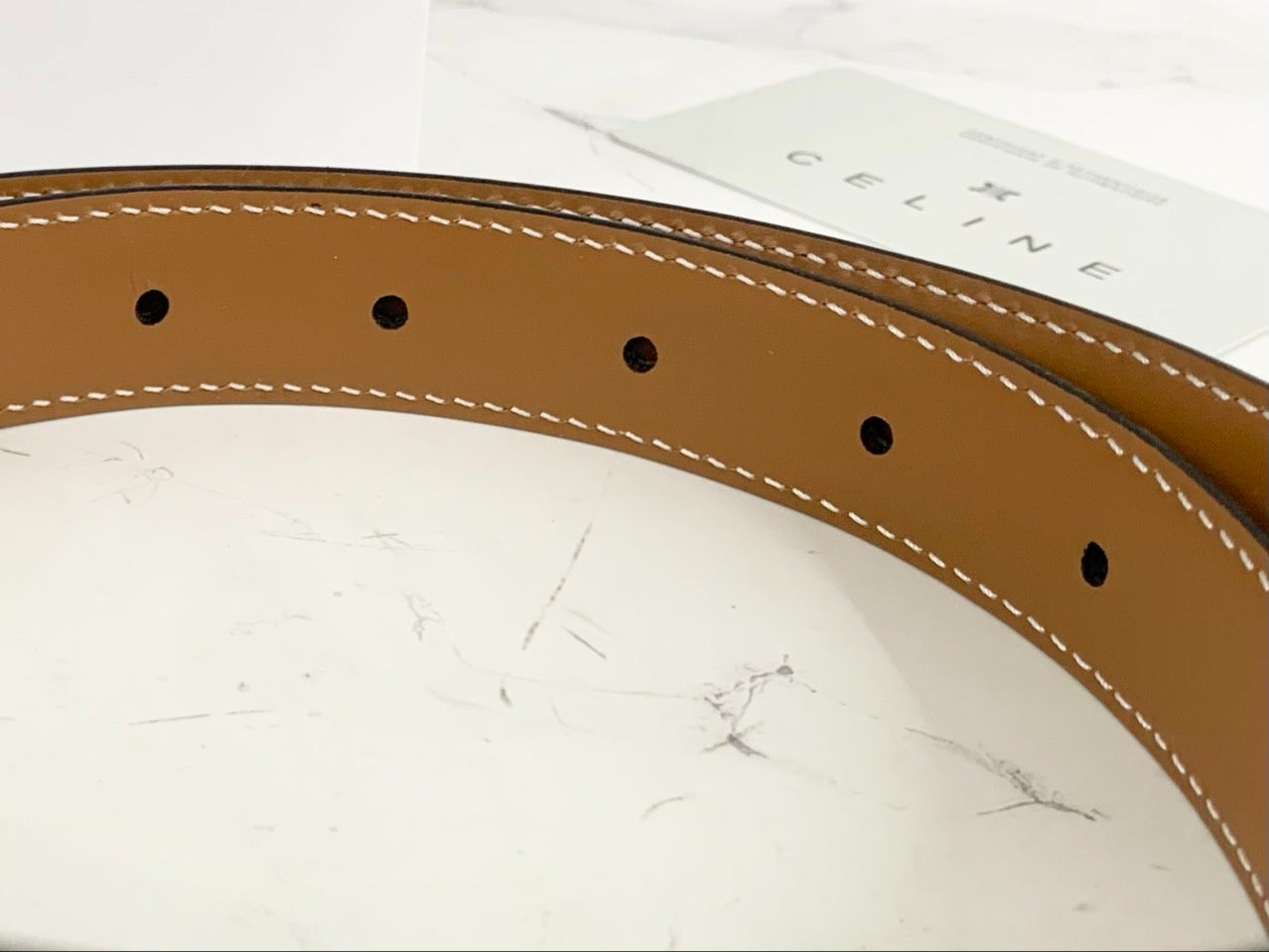 셀린느-벨트-국내배송 미디엄 25MM 비비엔느 벨트