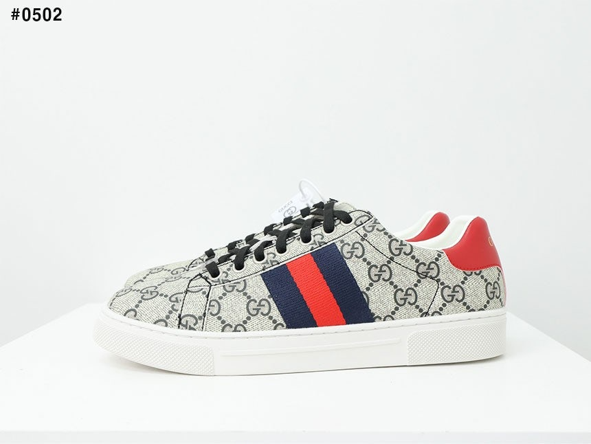 구찌-신발-국내배송 에이스 GG 캔버스 웹 로우탑 스니커즈