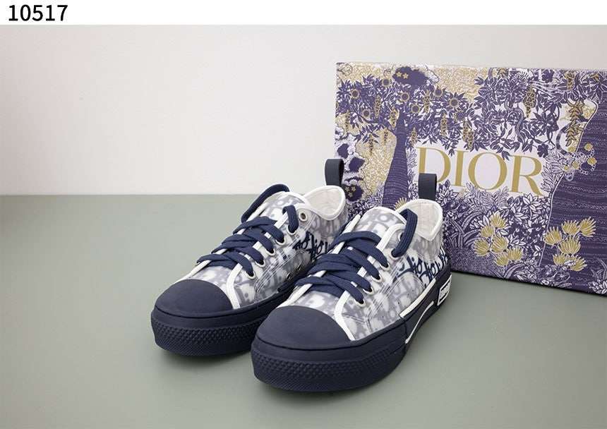 디올-신발-국내배송 B23 Low Dior Oblique Blue
