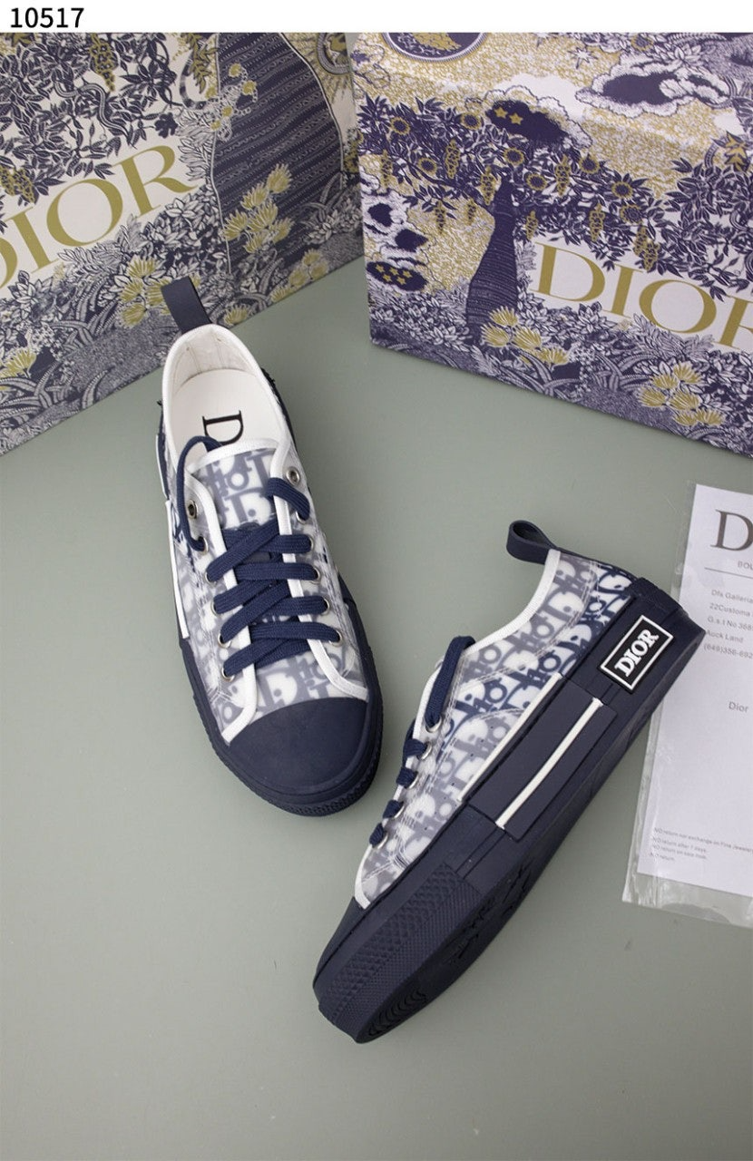 디올-신발-국내배송 B23 Low Oblique Blue