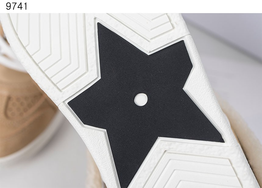 디올-신발-국내배송 Star Sneakers Beige Suede Calfskin Beige