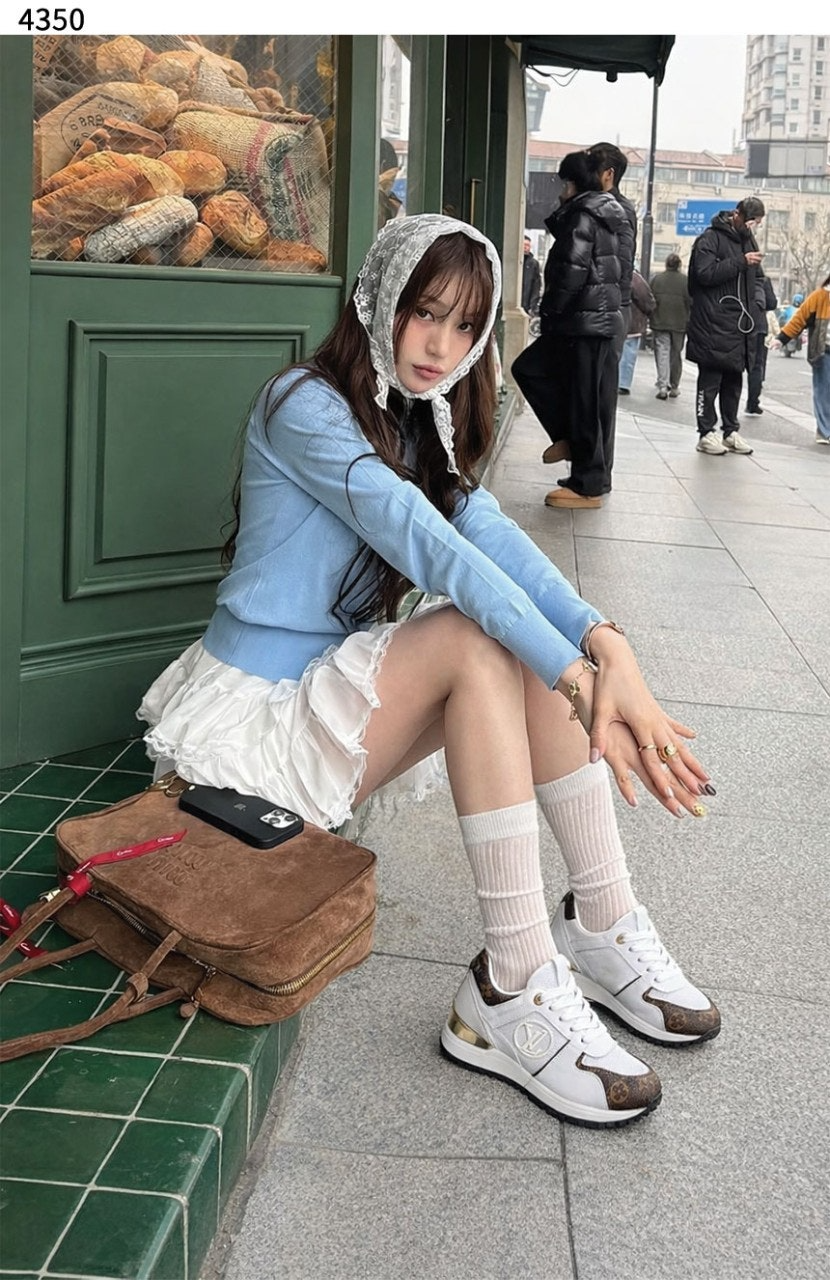 루이비통-신발-국내배송 런어웨이 스니커즈 화이트