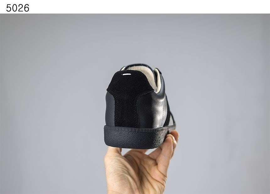 마르지엘라-신발-국내배송 블랙 독일군 스니커즈 올블랙