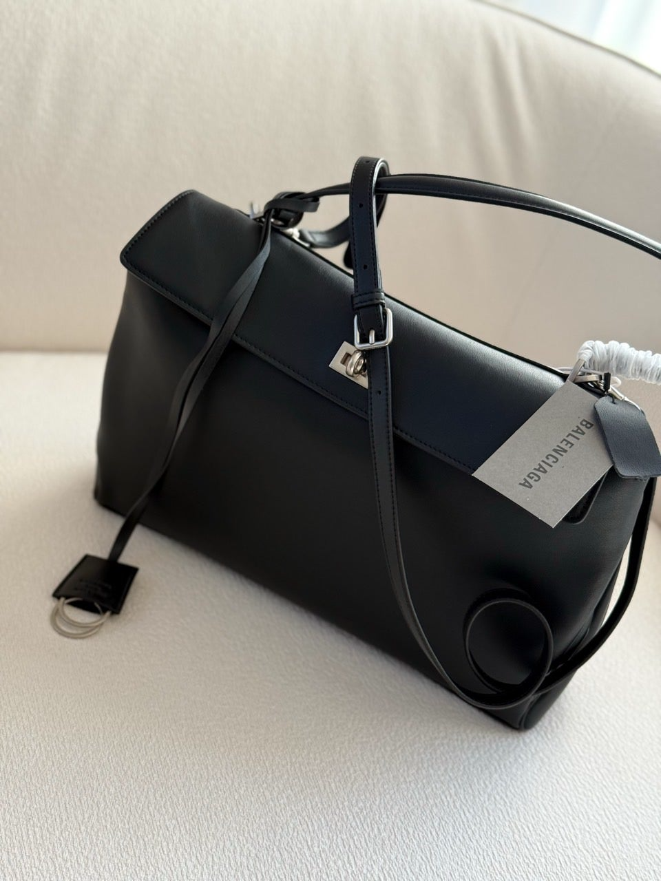 발렌시아가-신발-국내배송 로데오 핸드백 미디엄 M 블랙➕백참