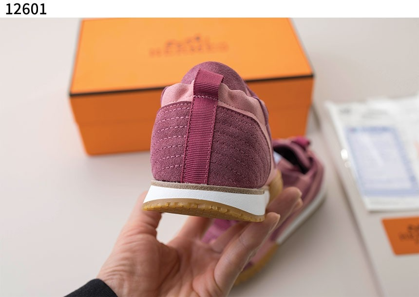 에르메스-신발-국내배송 Sneakers Jet rose antique rouge sepia