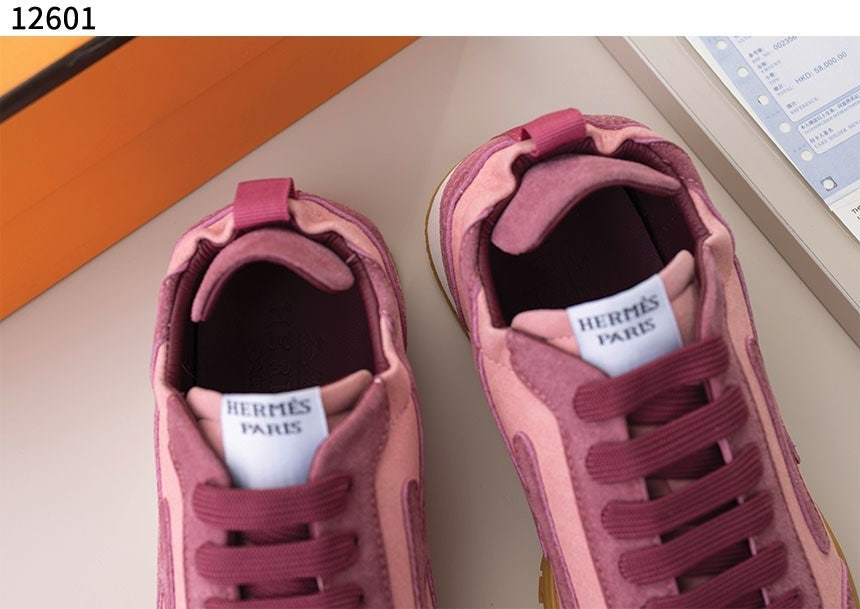 에르메스-신발-국내배송 Sneakers Jet rose antique rouge sepia