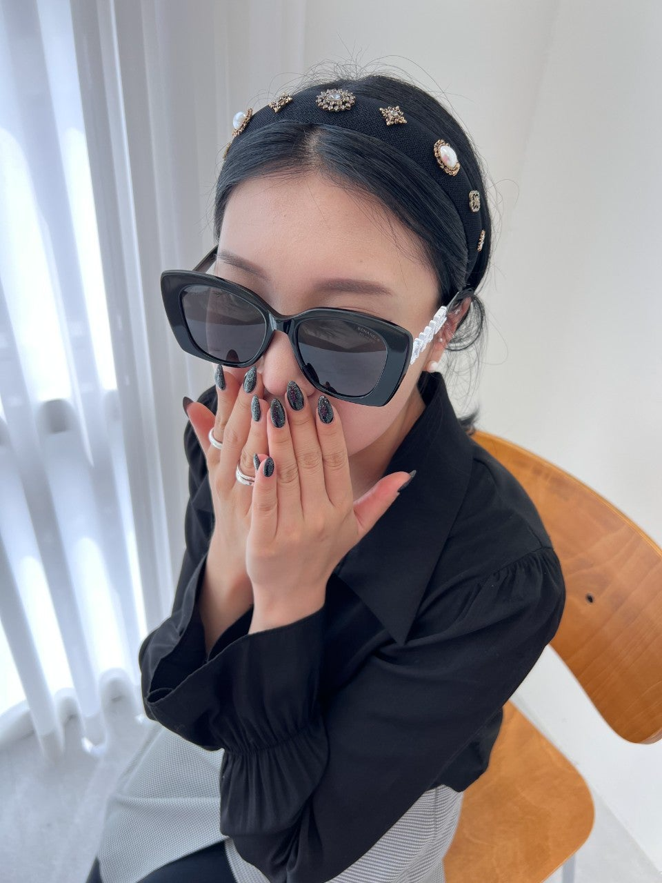 샤넬-안경-국내배송 레터링 선클라스
