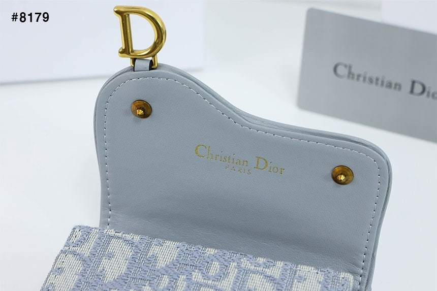 디올-지갑-국내배송 새들 로터스 반지갑