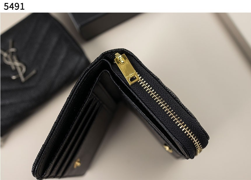 생로랑-지갑-국내배송 모노그램 컴팩트 반지갑