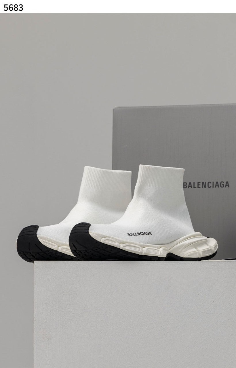 발렌시아가-키링-국내배송 3XL Sock Recycled Knit Sneakers
